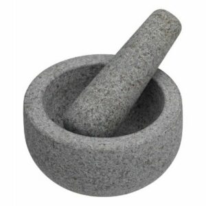 masterclass Granite Pestle and Mortar, 12 x 9 cm (4.5" x 3.5") - Grey