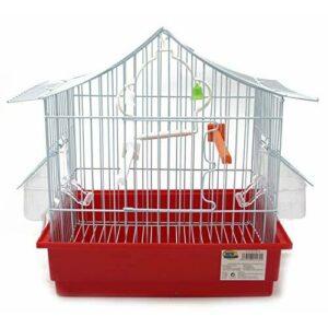 accesorios jaula para pájaros móvil incluye perchas 150 x 51 x 50 cm para interior y exterior canario periquito comedero Pajarera con ruedas 