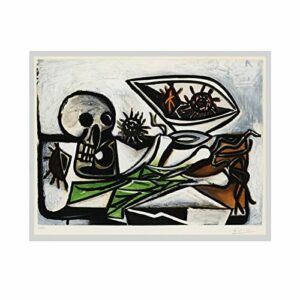 Pintura en lienzo 《Pintura cubista abstracta》 por el pintor cubista Picasso, impresiones de póster para la decoración de la pared de la oficina en el hogar de la sala de estar 70x98cm sin marco