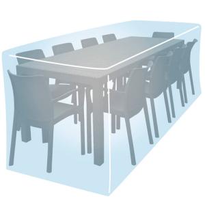 Funda de protección para mesa y sillas de poliéster 260x330x95 cm