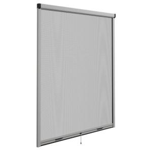 Mosquitera enrollable elite plata para ventana de 160x160 cm (ancho x alto)