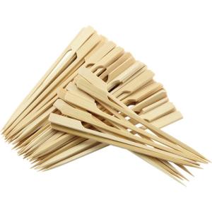 Bote de pinchos para brochetas naterial de bambú