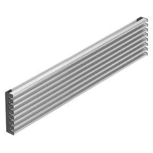 Rejillas de ventilación horno o frigo de aluminio de 59.8x12.4 cm