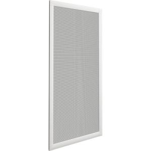 Mosquitera ventana corredera de color blanco de 120x120 cm (ancho x alto)