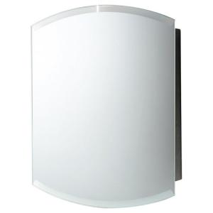 Armario de baño con espejo cromo 51x11,5x64,5 cm