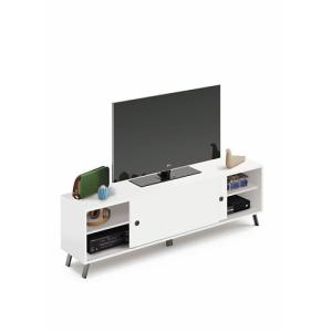 Mueble de tv kamet blanco 52x160x40cm (anchoxaltoxfondo)