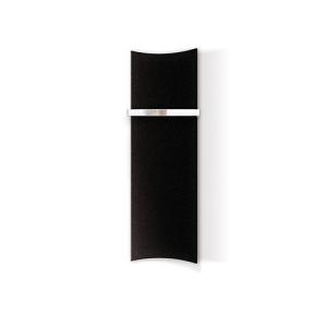 Radiador toallero de agua zeta flat corvus 100x31 negro