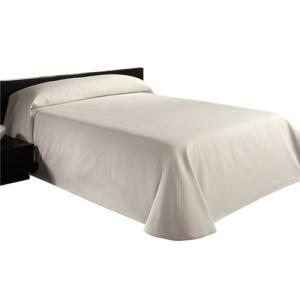 Colcha de cama capa pike blanca para cama 135 cm