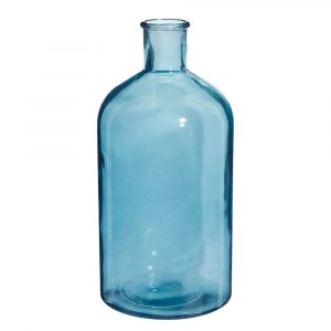 Botella de decoración Alto 28 cm de cristal