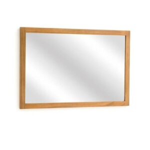 Espejo para baño con forma rectangular, 90 cm