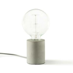 Lámpara de mesa efecto cemento Naya