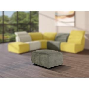 Puf para sofá modular de tela SYMPOSION - Antracita